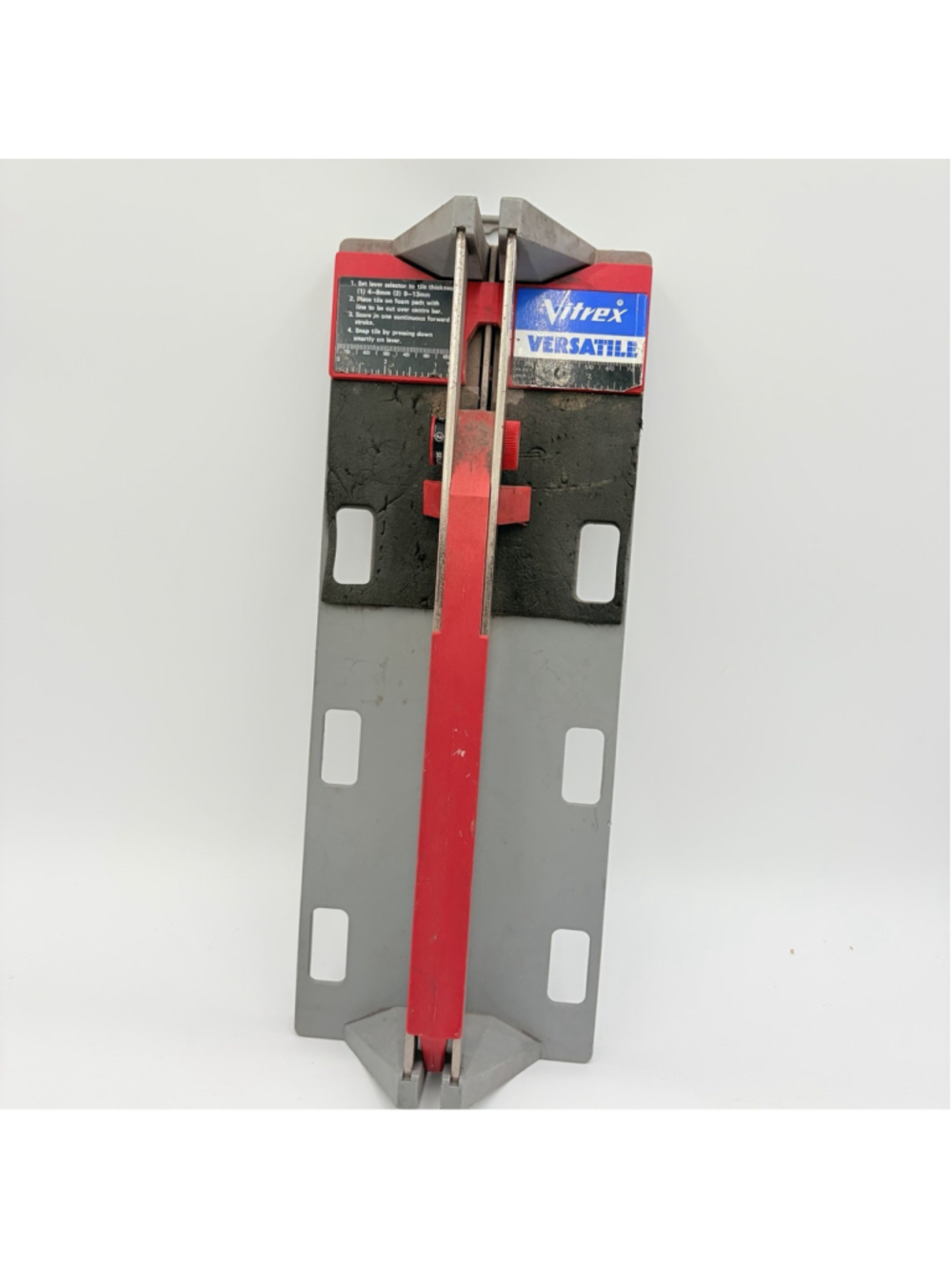 VITREX VERSATILE Manual TILE CUTTER Adjustable Snap Scoring Tool Ceramic Tile